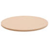 The Living Store MDF Tafelblad - 500 mm Diameter - Beige - 18 mm Dikte