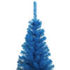 The Living Store Kunstkerstboom - Blauw - 180 cm - PVC en Staal