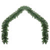 The Living Store Groene Guirlande - Kerstslinger 10m - Weerbestendig - PVC - 900 takken