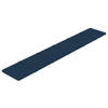 vidaXL Wandpanelen 12 st 1,62 m² 90x15 cm fluweel blauw