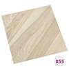 vidaXL Vloerplanken zelfklevend 55 st 5,11 m?? PVC gestreept beige