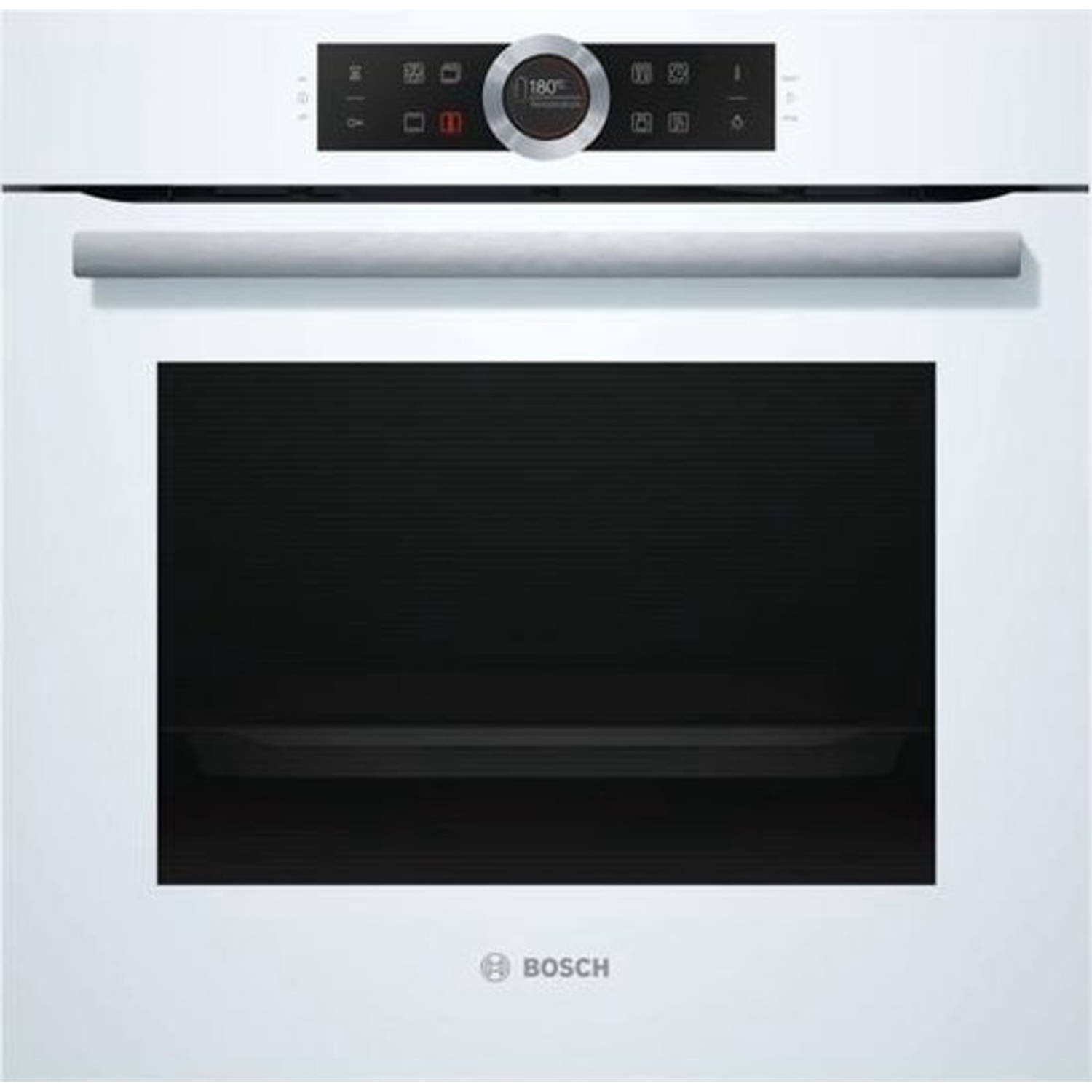 Bosch Serie 8 HBG635BW1, Middelmaat, Elektrische oven, 71 l, 71 l, 30 - 300 °C, Ingebouwd