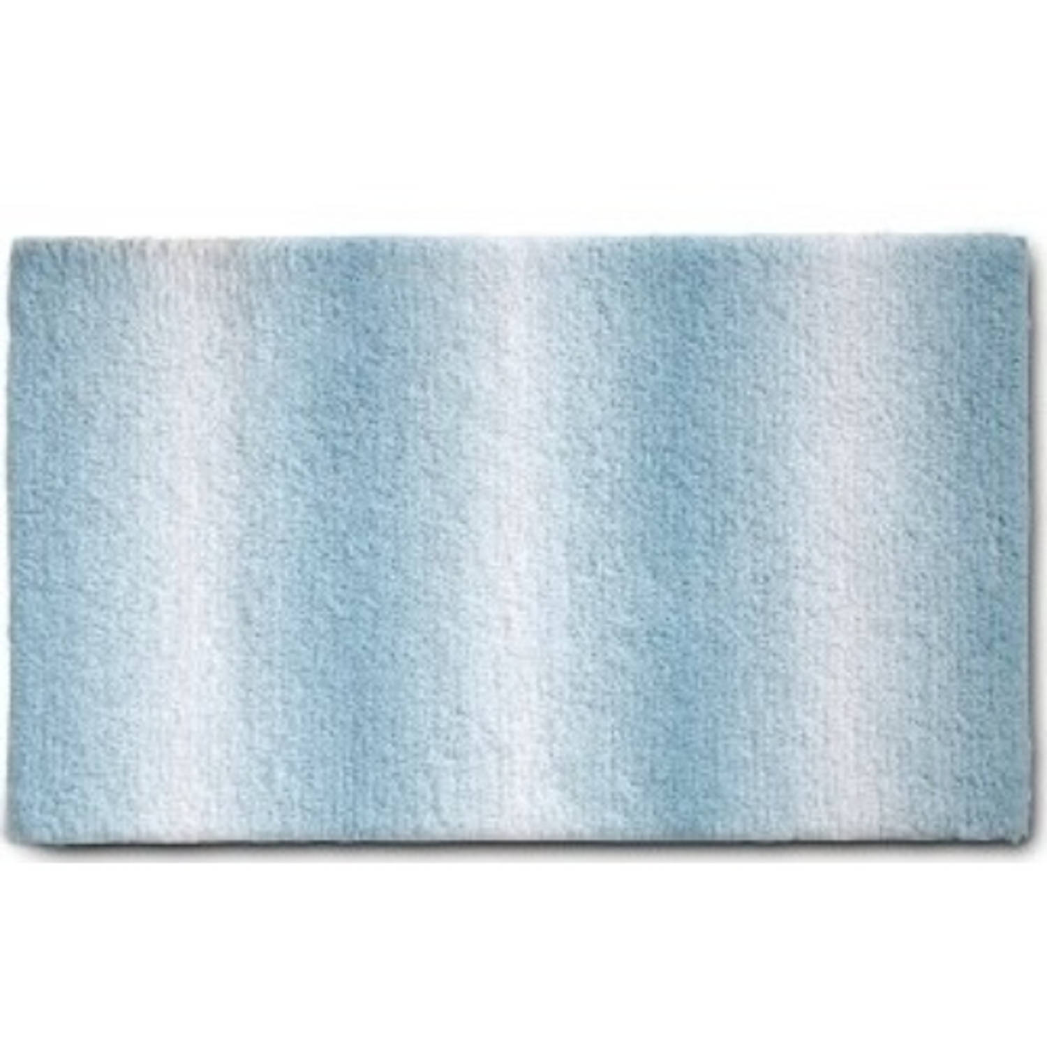 Badmat, 65 x 55 cm, Polyester, Freeze Blue - Kela | Ombre