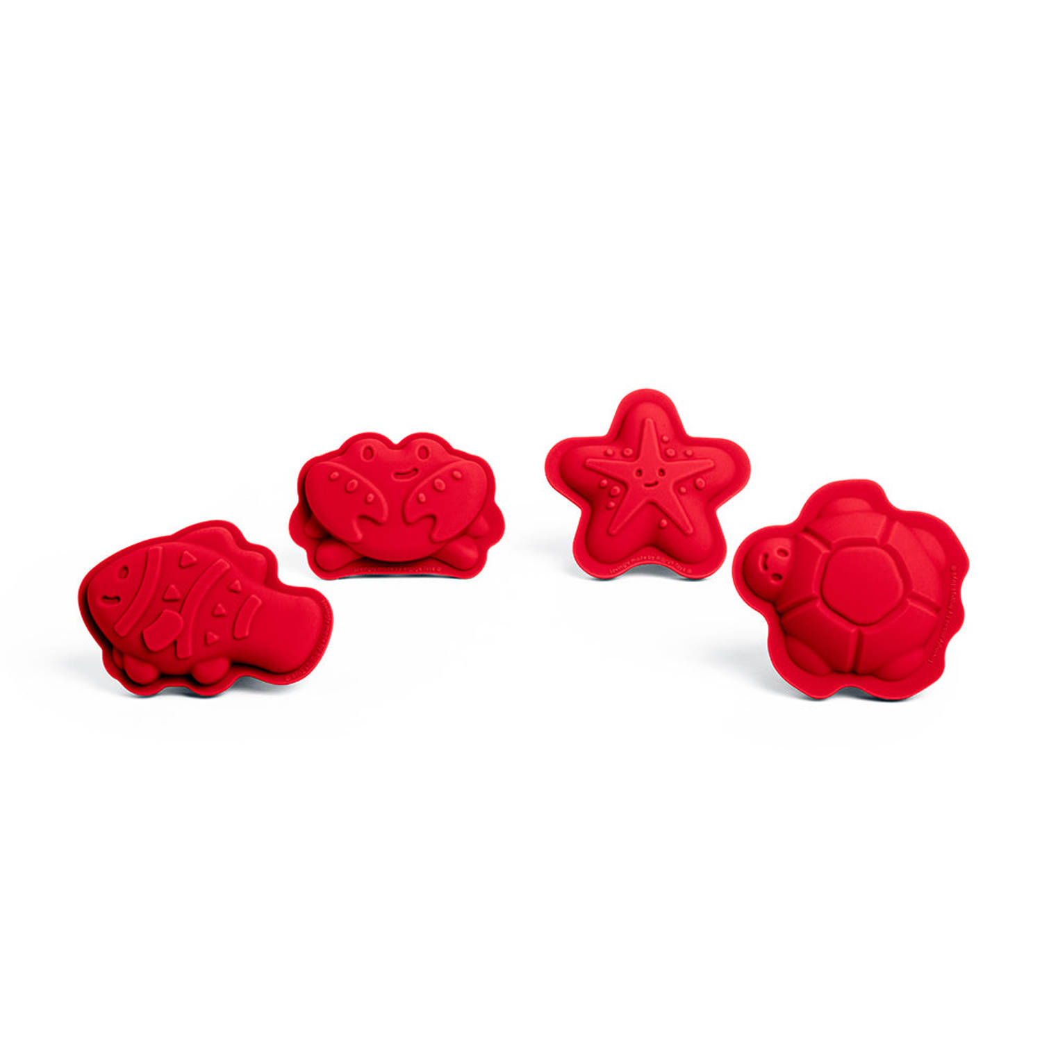 Bigjigs Cherry Red Character Sand Moulds