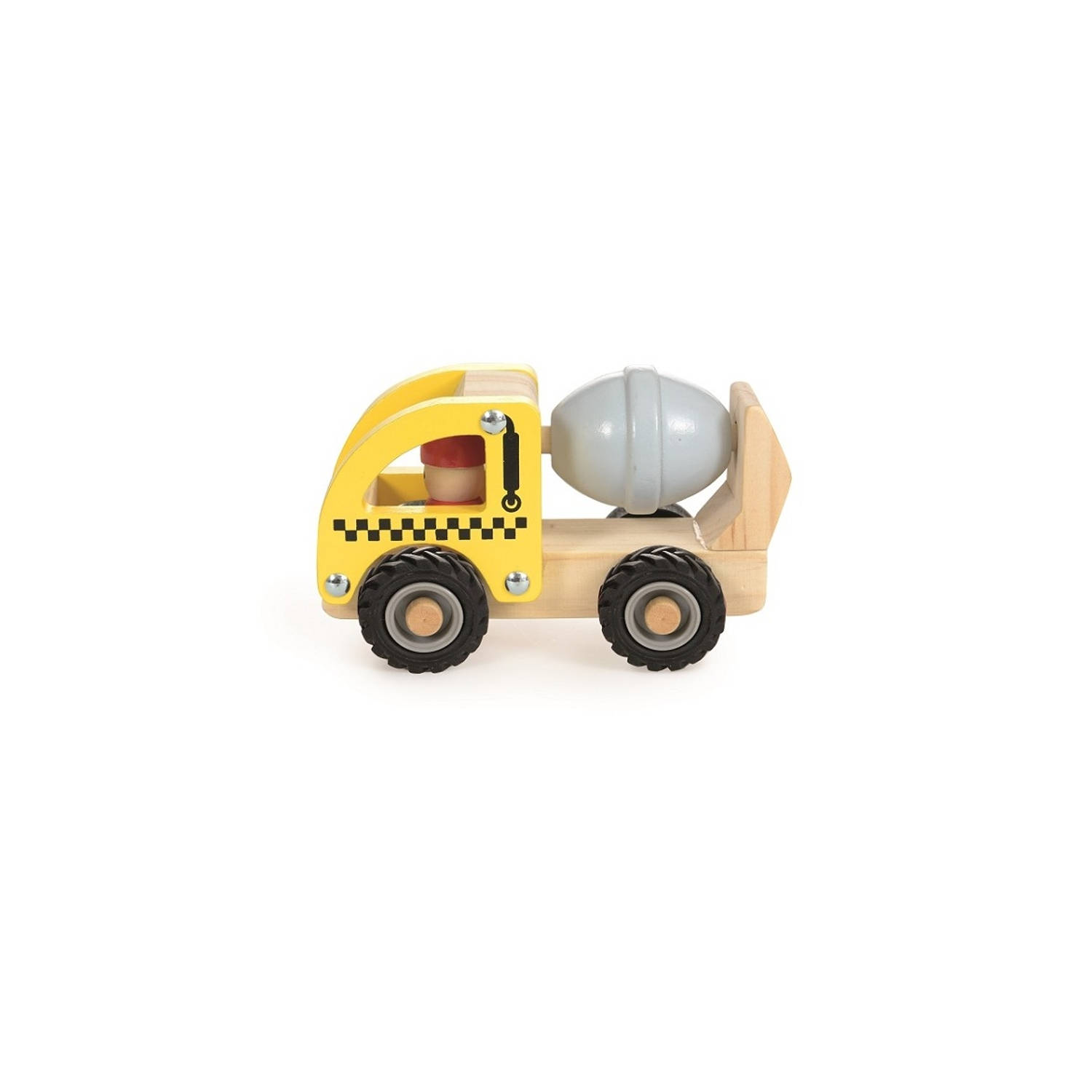 Egmont Toys Cementwagen hout 12x7,5x9 cm