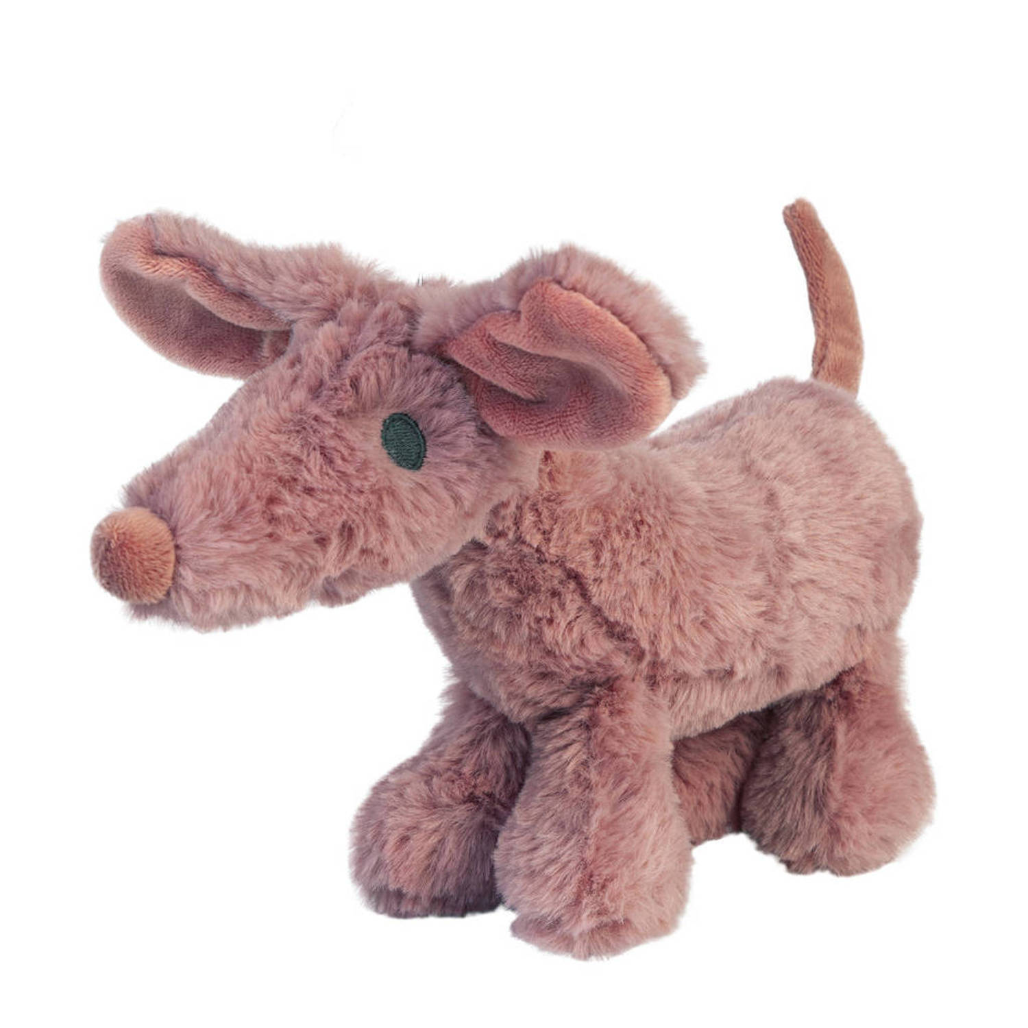 Happy Horse Hond Djamilla Knuffel 26cm - Oudroze - Baby knuffel