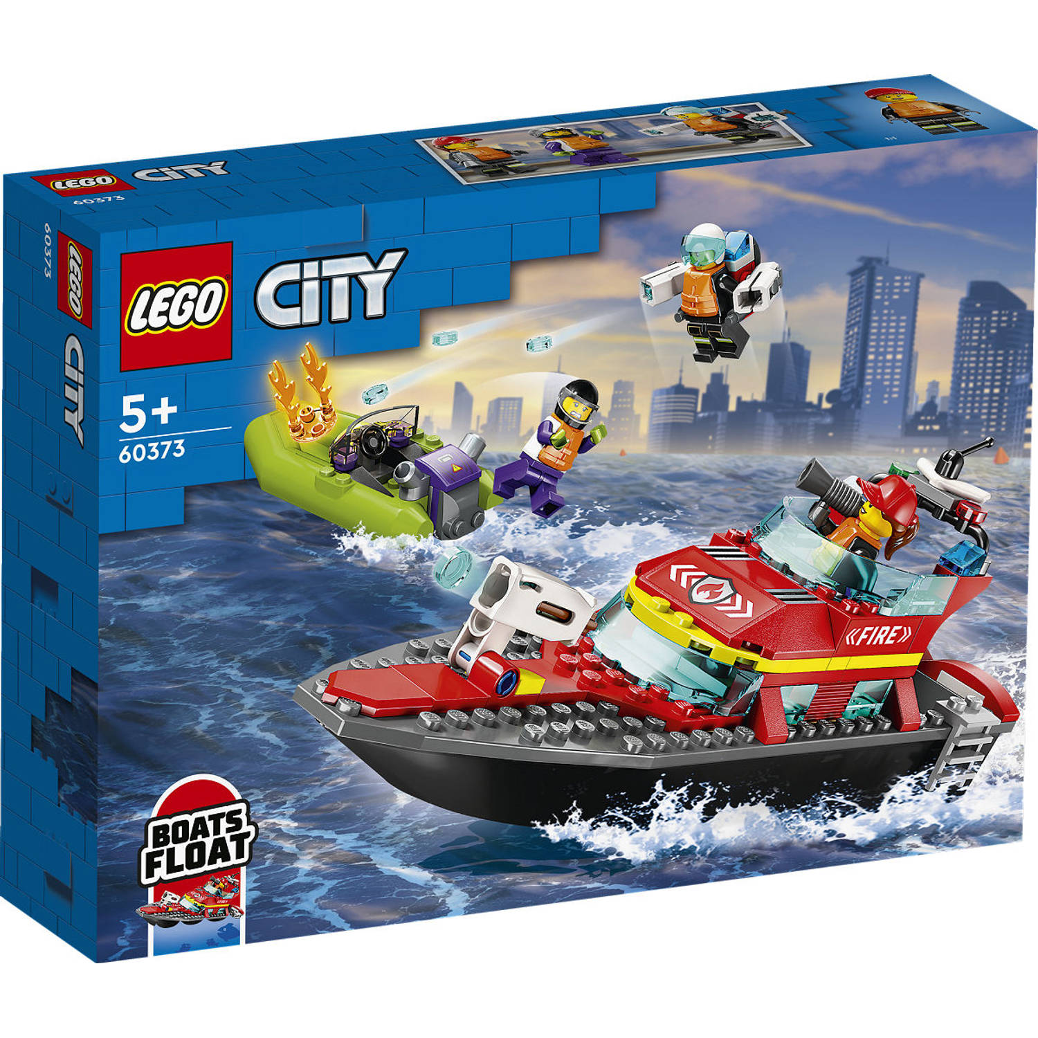 LEGO® CITY 60373 Brandweerboot