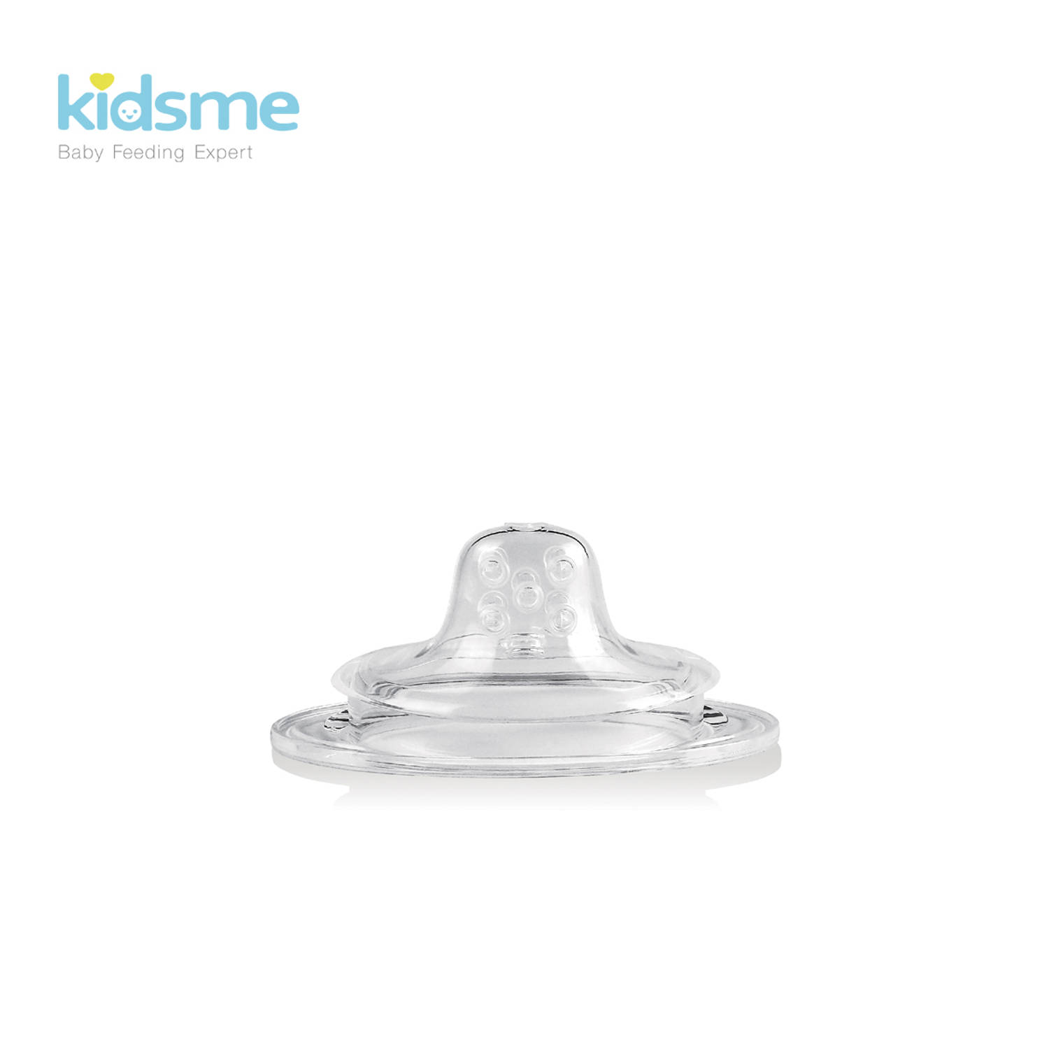 KidsMe 2-in-1 feeder losse siliconen speen voor halfvaste voeding