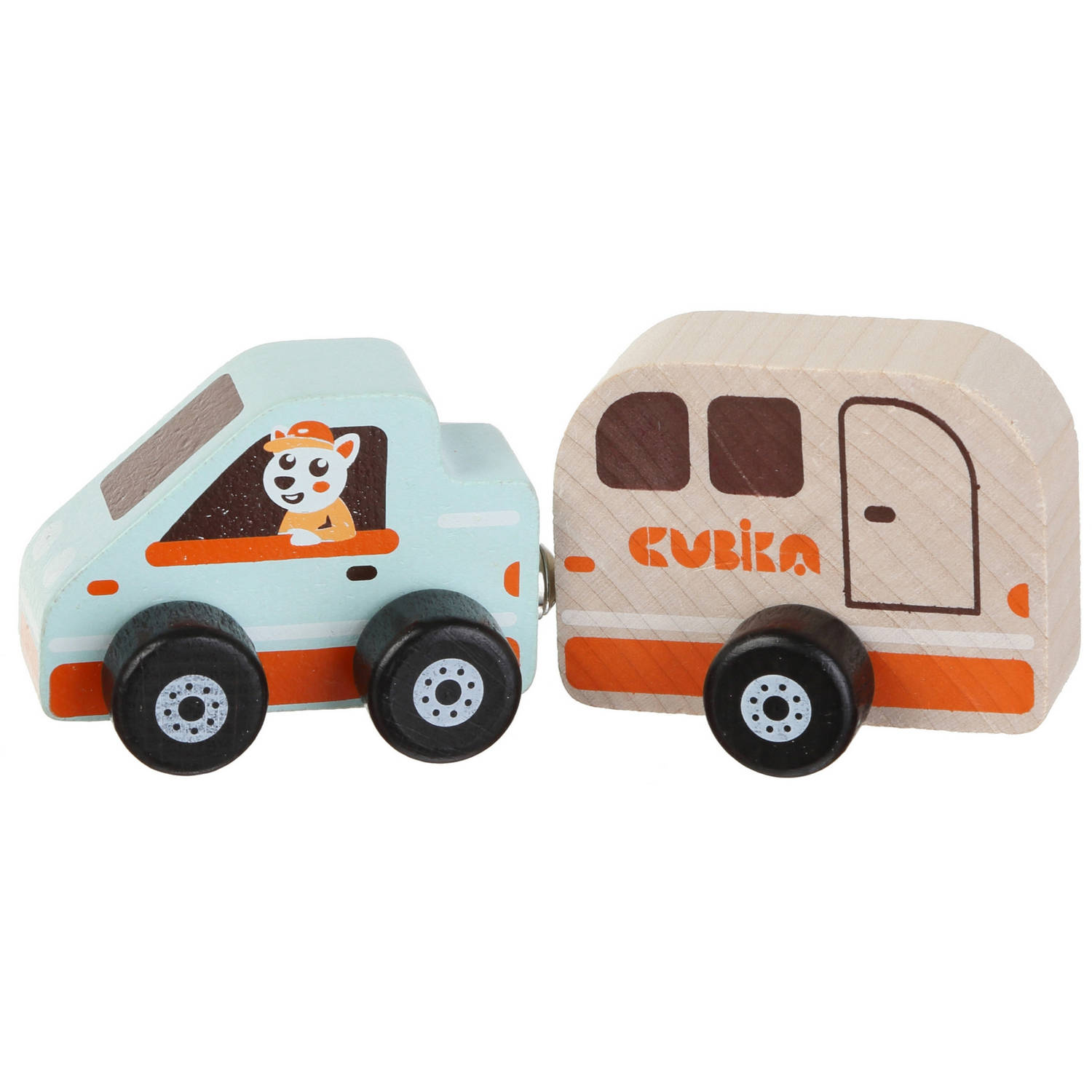 Cubika Wooden toy ""House on wheels""