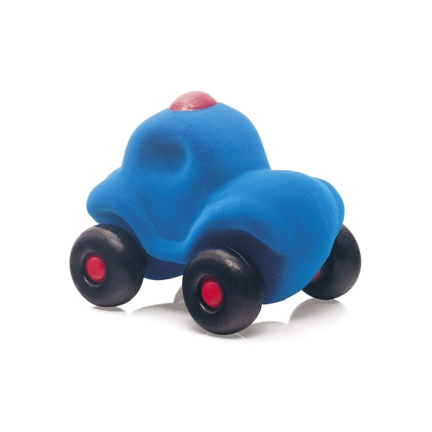 Rubbabu - Kleine politieauto blauw