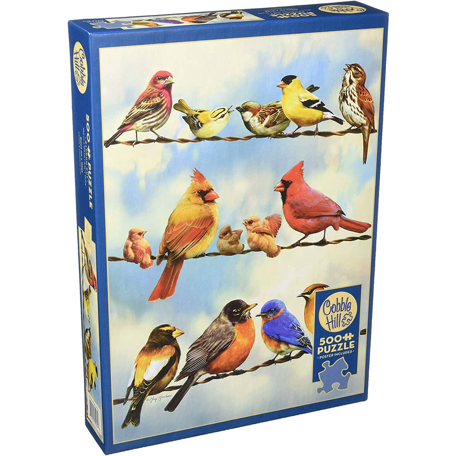 Cobble Hill puzzle 500 pieces - Birds on a wire