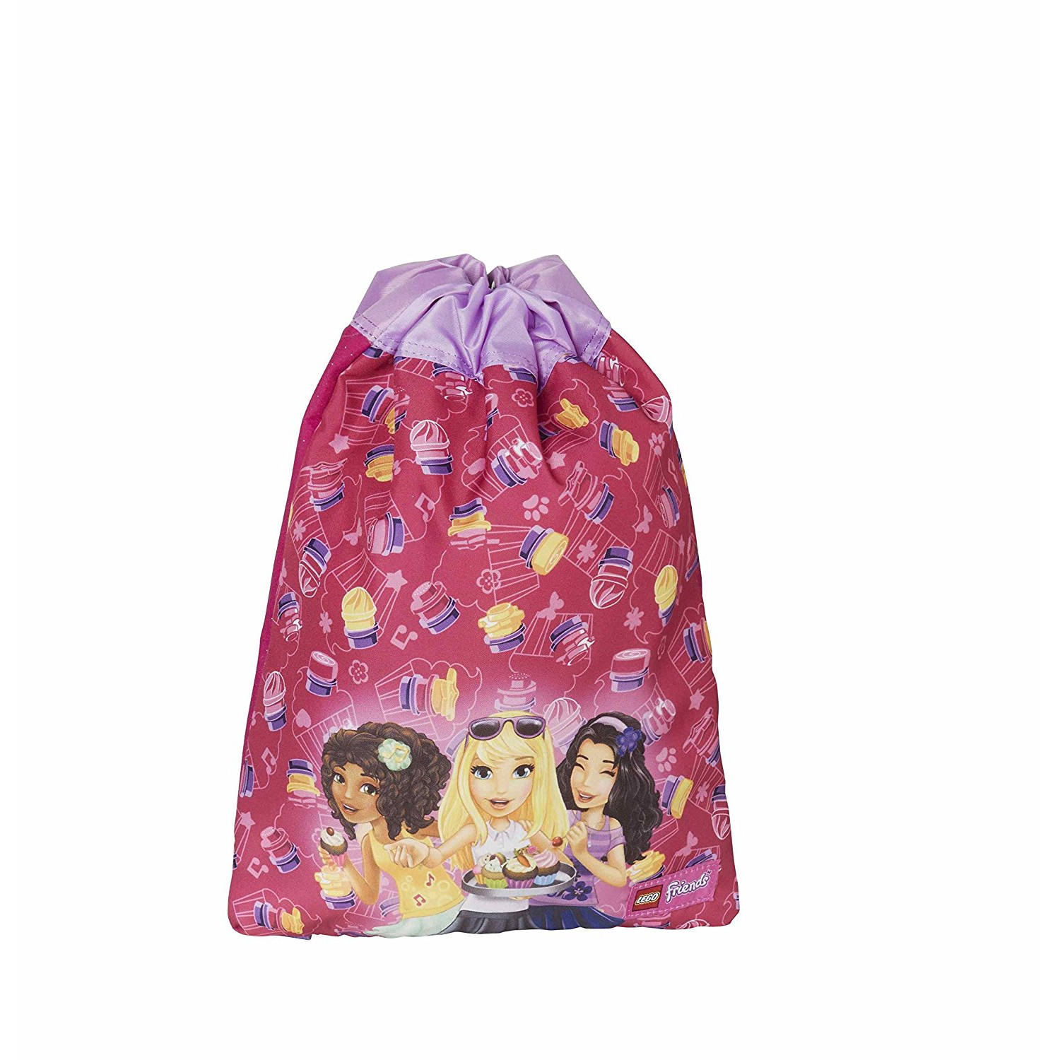 LEGO Friends Cupcake Drawstring Gym Bag (20010-1711)