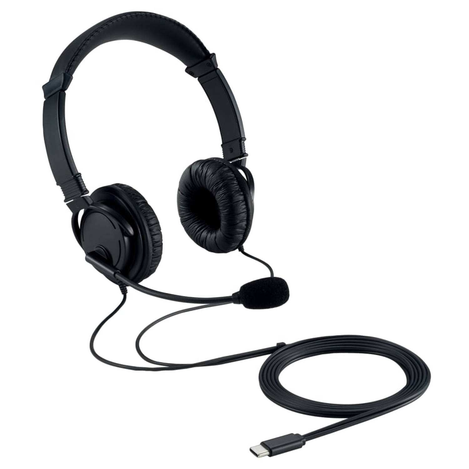 Kensington K97457WW hoofdtelefoon-headset Hoofdband Zwart