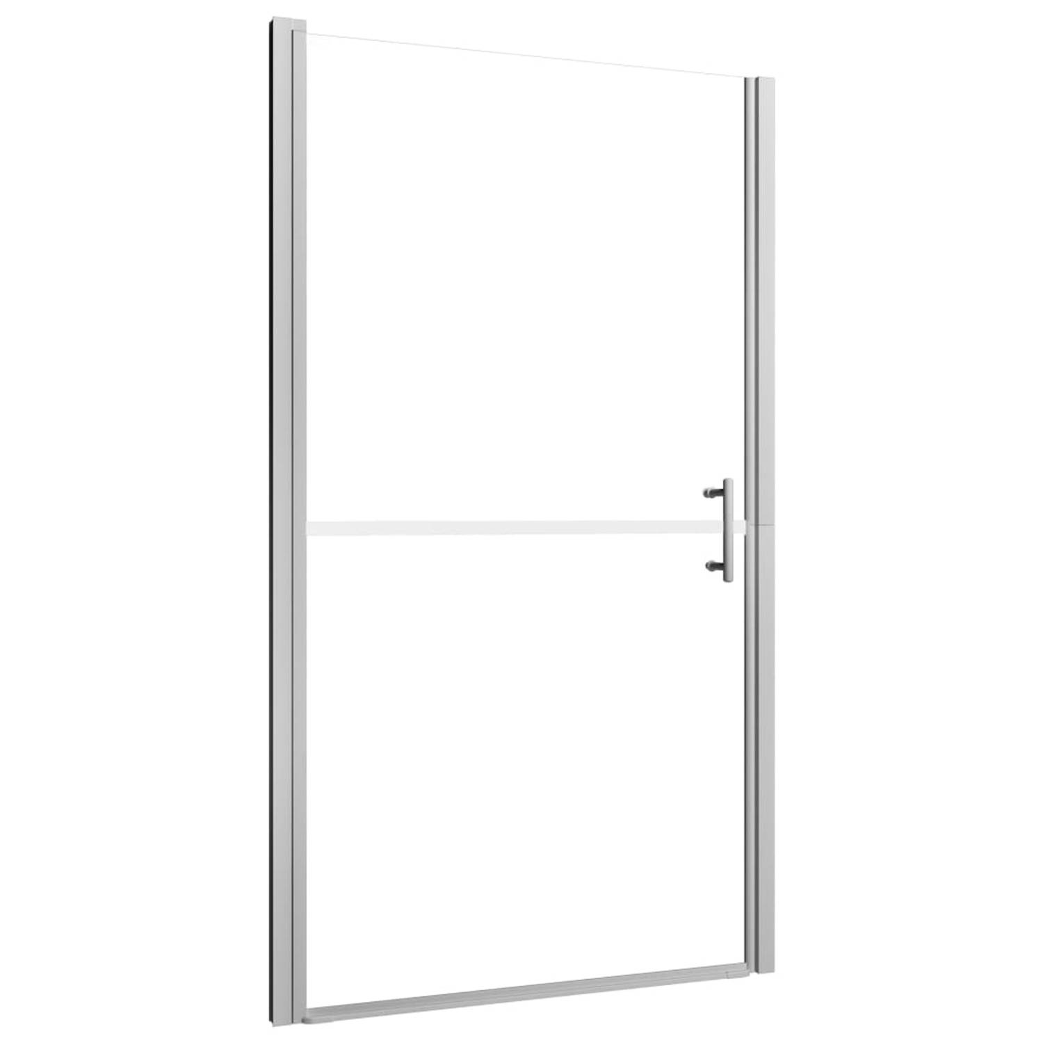 vidaXL Douchedeur 81x195 cm gehard glas