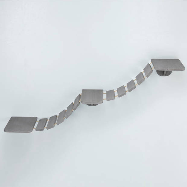 TRIXIE Kattenladder wandmontage 150x30 cm taupe