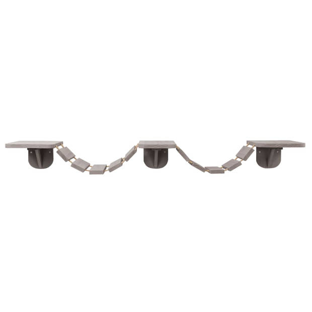 TRIXIE Kattenladder wandmontage 150x30 cm taupe