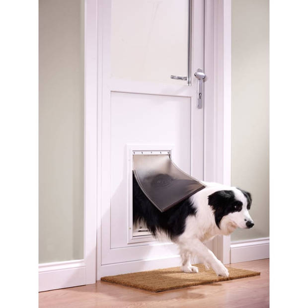 Gebr. de Boon - PetSafe aluminium deur nr. 640 L wit/transparant