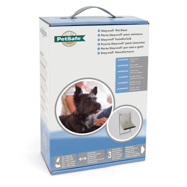 PetSafe Huisdierenluik 600 maximaal 7 kg aluminium 5013