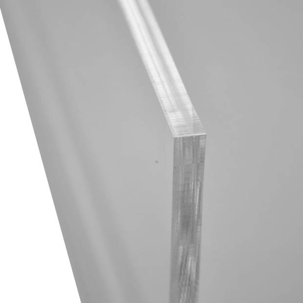 DESQ Monitorverhoger 22x20x7 cm acryl transparant