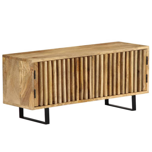 vidaXL Tv-meubel 90x30x40 cm massief mangohout