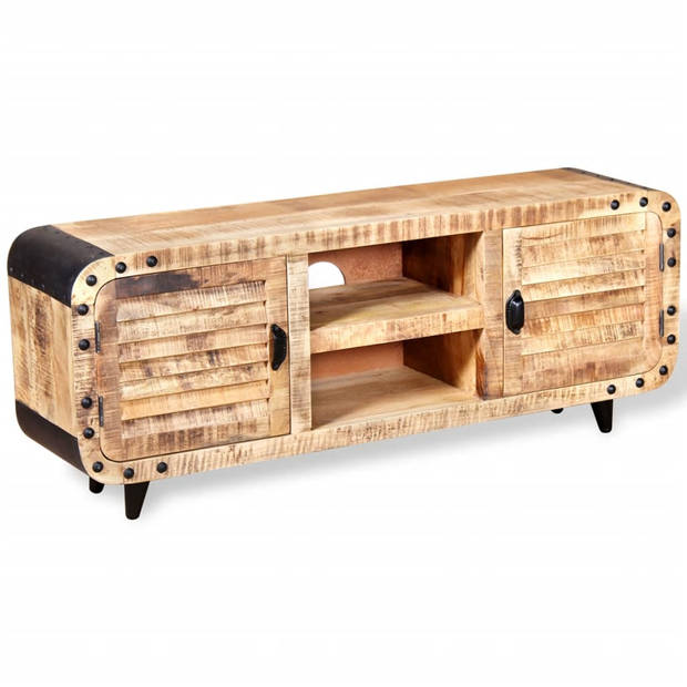 vidaXL Tv-meubel 120x30x50 cm massief mangohout