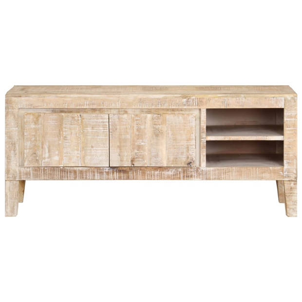 vidaXL Tv-meubel 110x35x46 cm massief mangohout