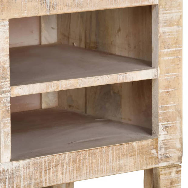 vidaXL Tv-meubel 110x35x46 cm massief mangohout