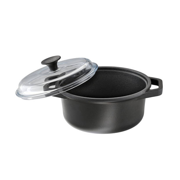 Rösle Keuken - Cadini Braadpan 3,9 liter ProResist - Aluminium - Zwart