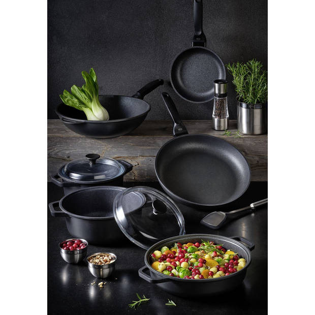 Rösle Keuken - Cadini Braadpan 2,9 liter ProResist - Aluminium - Zwart