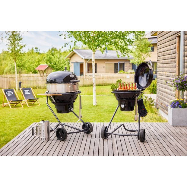 Houtskoolbarbecue F50 Vario+ - Rösle No.1 Air Pro
