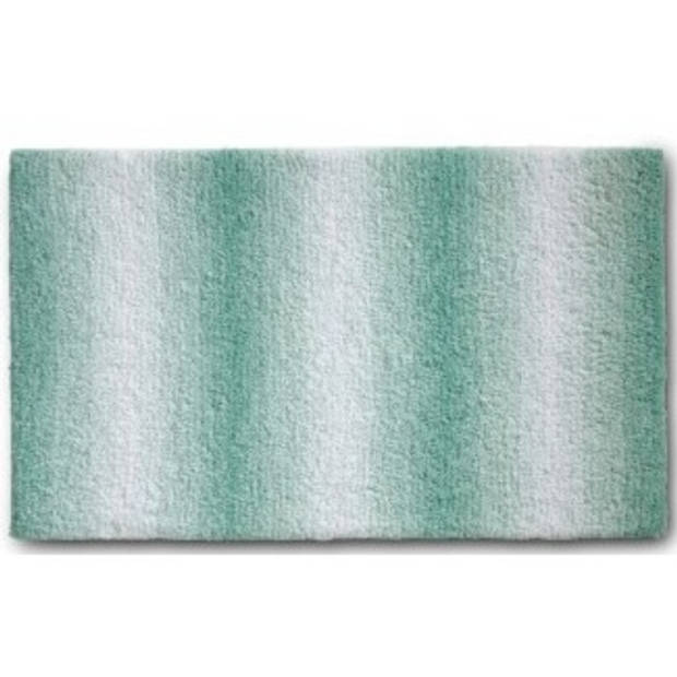 Kela - Badmat, 100 x 60 cm, Polyester, Jade Groen - Kela Ombre