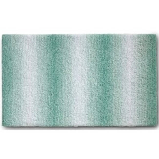 Kela - Badmat, 65 x 55 cm, Polyester, Jade Groen - Kela Ombre