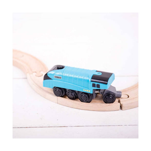 Bigjigs Mallard Batterij aangedreven locomotief (4)