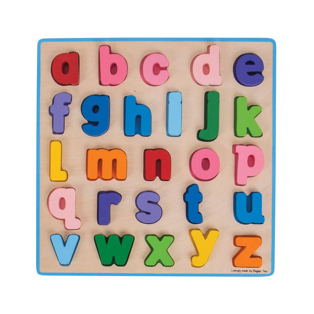 Bigjigs Grote Alfabetpuzzel Kleine letters