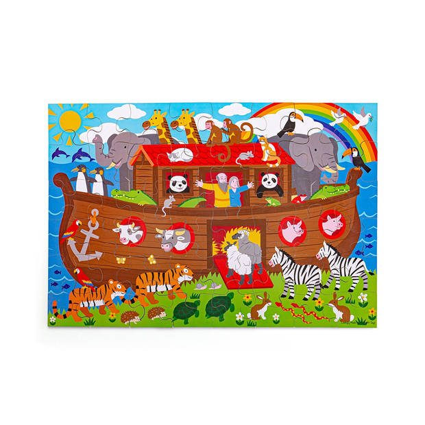 Bigjigs Ark van Noach vloer puzzel (48 stuk)