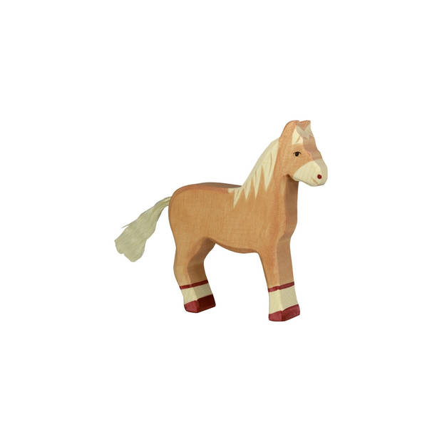 Holztiger Horse, standing, light brown