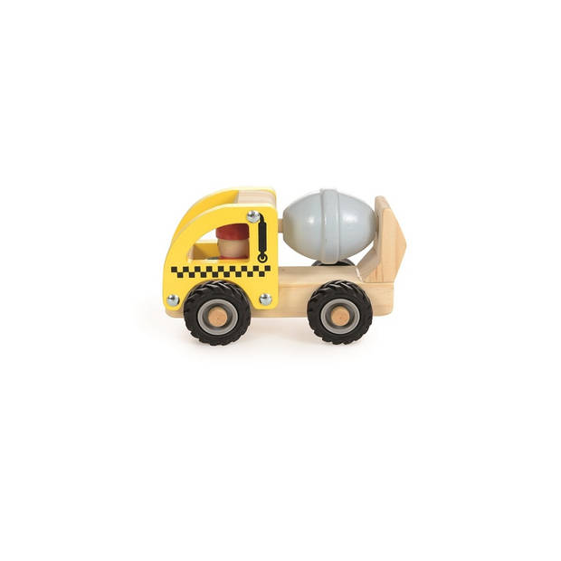 Egmont Toys Cementwagen hout 12x7,5x9 cm