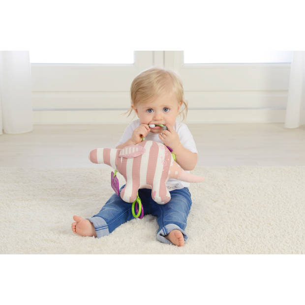 Dolce Primo activiteitenknuffel mierenbeer Alice - 18 cm