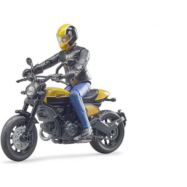 Bruder bworld Ducati Scrambler met rijder (63053)