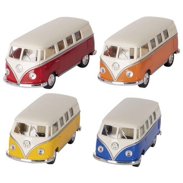 Goki Volkswagen Classical Bus (1962), die-cast,1:32, L= 13,5 cm