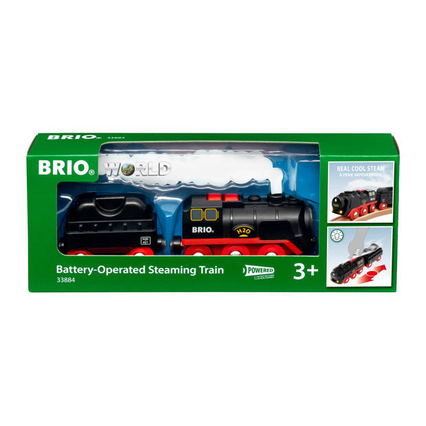 BRIO Stoomtrein op batterijen - 33884