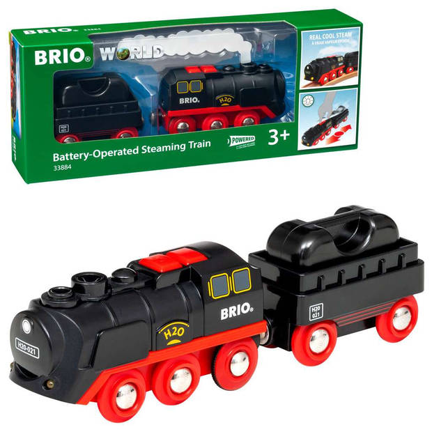 BRIO Stoomtrein op batterijen - 33884