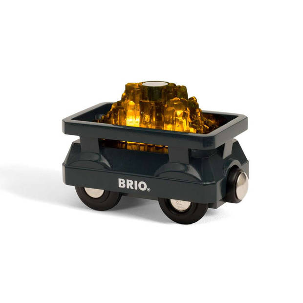 BRIO Lichtgevende goudwagon -33896