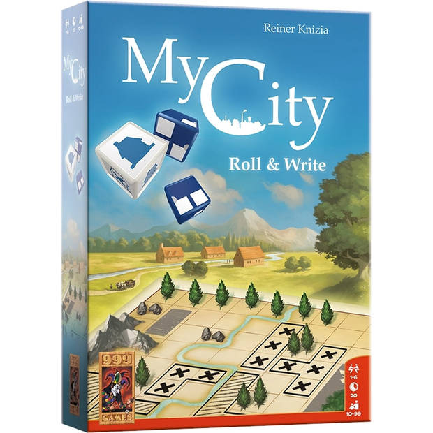 999 Games My City Roll & Write