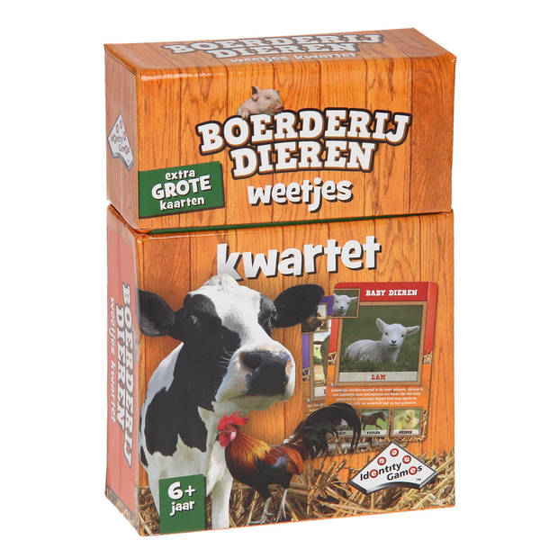 Identity Games Boerderijdieren Kwartet