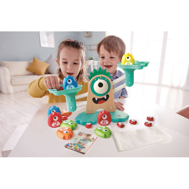 Hape Monster weegschaal rekenen