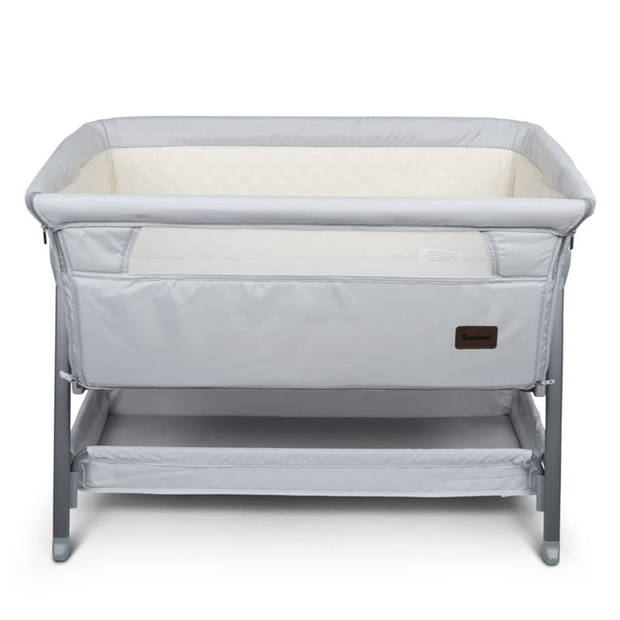 Baninni Co-sleeper Elia 92x55x82 cm lichtgrijs