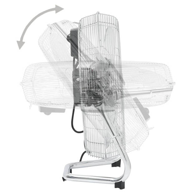 vidaXL Vloerventilator 3 snelheden 100 W 55 cm