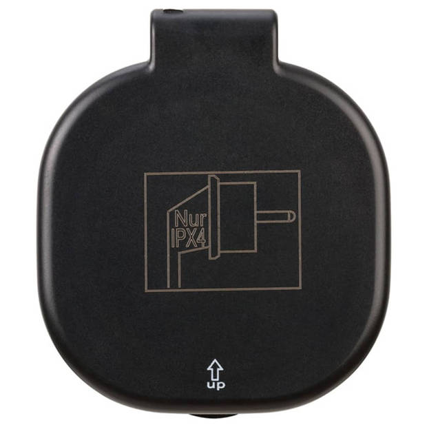 Brennenstuhl stekkerdoos Smart Plug 9,5 cm 2,4 GHz zwart