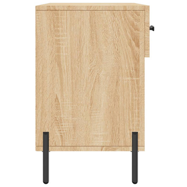 The Living Store Schoenenbank - Sonoma Eiken - 102 x 35 x 55 cm - Duurzaam materiaal